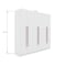 Manhattan Comfort Gramercy Wardrobe Armoire Closet, White 107GMC1 - alternate 4